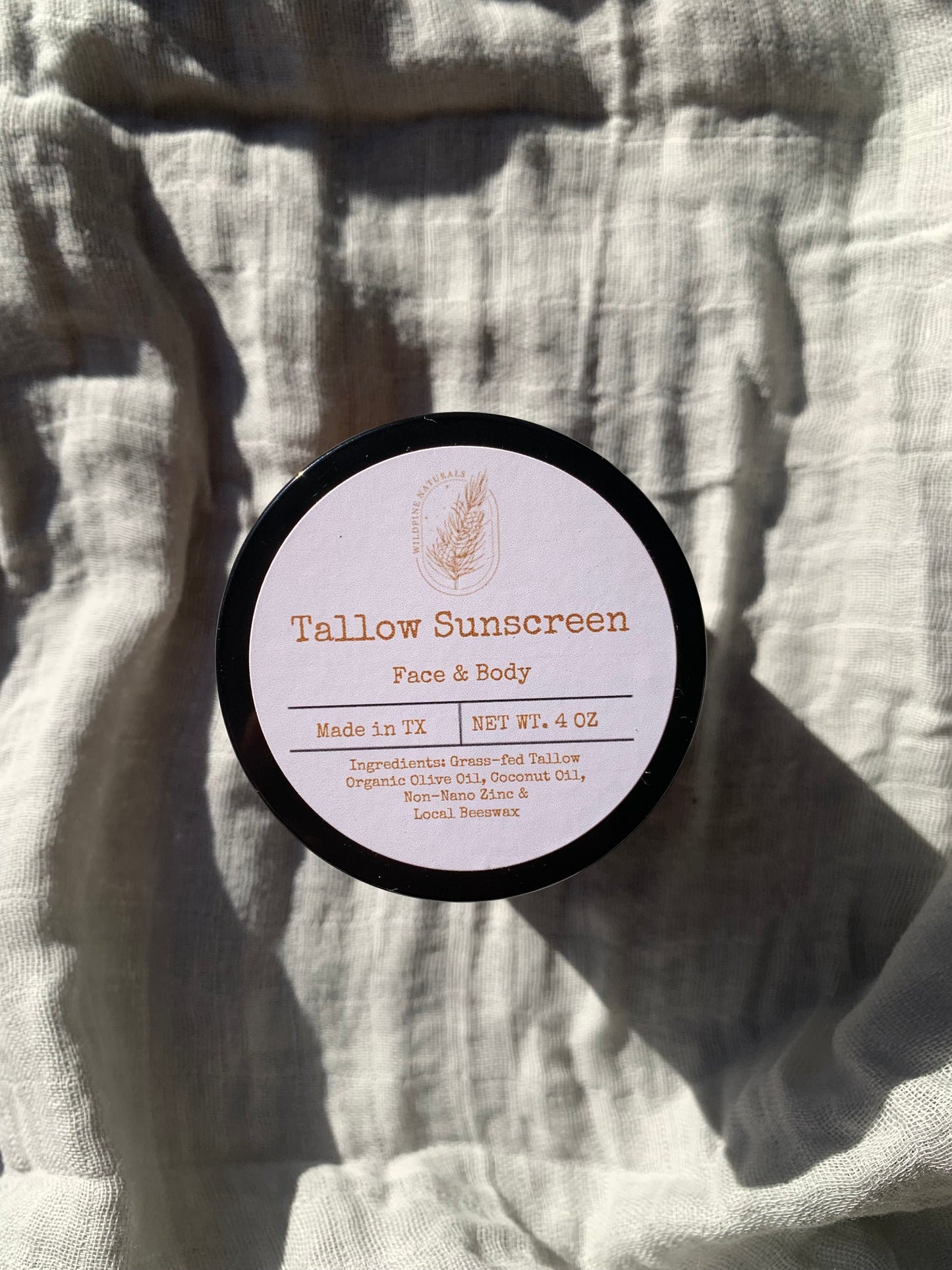 Tallow Sunscreen